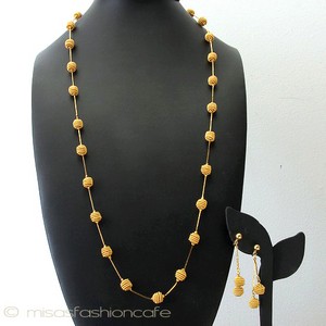 （画像用） Trifari　 トリファリ ゴールドBall　セット