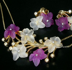 （画像用） ChristianDiorディオール ネックレスイヤリングセット