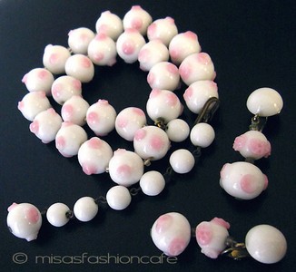 （画像用） クラウントリファリ Trifari アートグラスセット