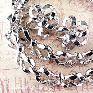 （画像用） Trifari　 トリファリ 銀リボンのセット