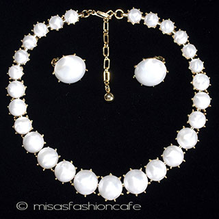 （画像用） Trifariトリファリ 　SET パール・カボション