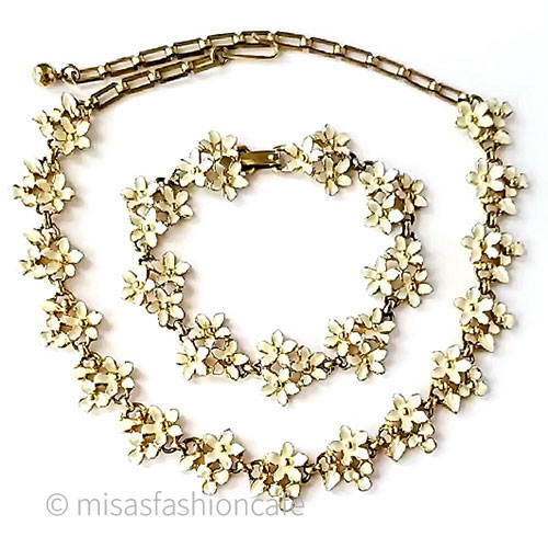 （画像用） ヴィンテージジュエリー 小花フラワー　セット