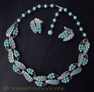 （画像用） Coro　コロ　刻印 ターコイズの花セット