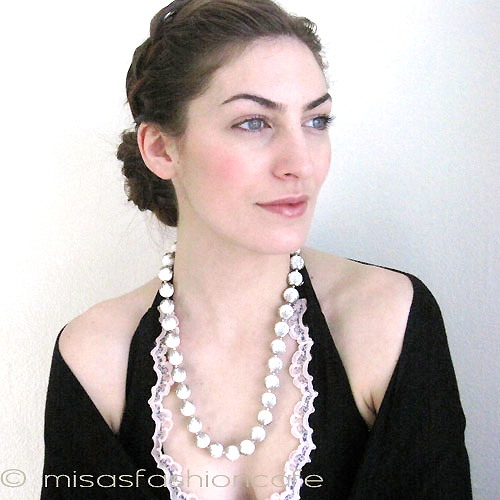 （画像用） Trifari　 トリファリ 透かし銀葉　セット