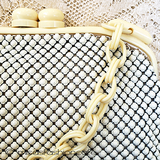 （画像用） アンティークバッグ　 Whiting & Davis