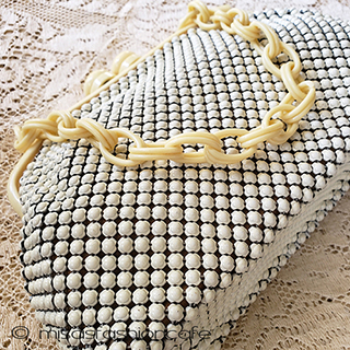 （画像用） アンティークバッグ　 Whiting & Davis