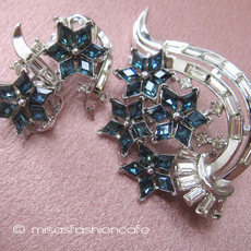 （画像用） クラウントリファリ Trifari流れ星セット