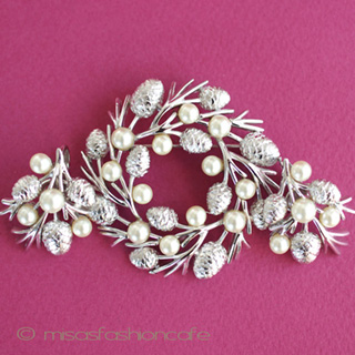 （画像用） Ｔｒｉｆａｒｉ　 トリファリ パール松ぼっくりセット