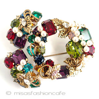 （画像用） Ａｕｓｔｒｉａ　オーストリア クリスタル・パール葡萄Set