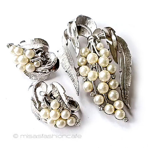 （画像用） Trifari　 トリファリ お花ブーケ　セット