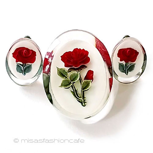 （画像用） アンティークジュエリー ローズのお花　ブーケ