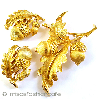 （画像用） 金のドングリ・セット