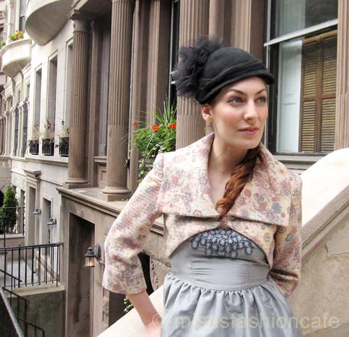 （画像用） ヴィンテージ　ハット フラワー