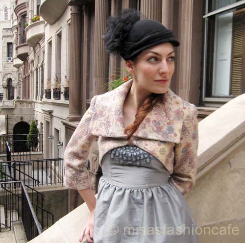 （画像用） ヴィンテージ　ハット フラワー