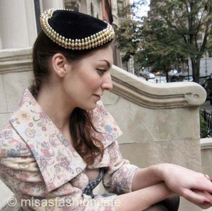 （画像用） ヴィンテージ　ハット パール