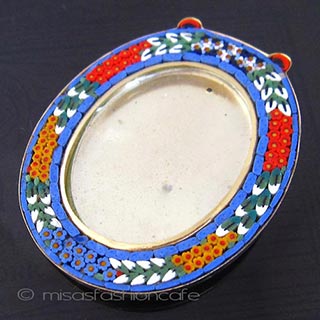 （画像用） アンティーク雑貨 モザイク写真立て