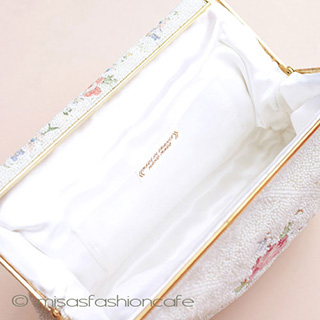 （画像用） ヴィンテージバッグ　 仏製ビーズ総刺繍